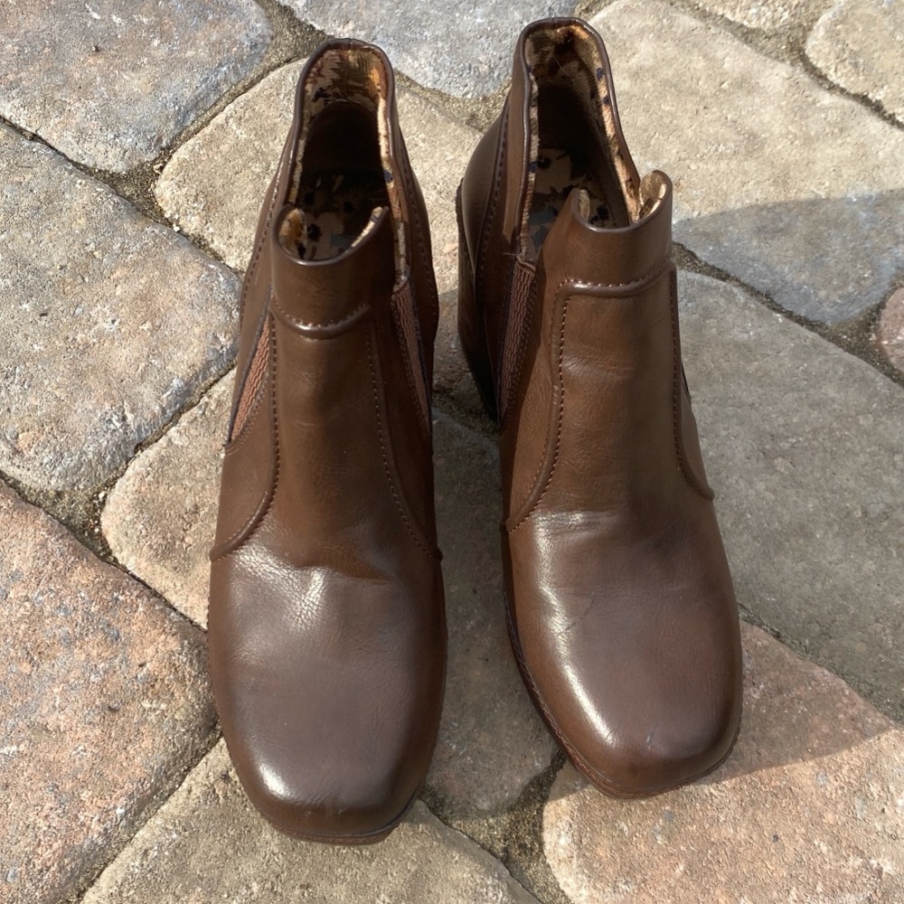 Gently worn 😍Korks kork-ease Robin clogged heeled bootie - Picture 2 of 14